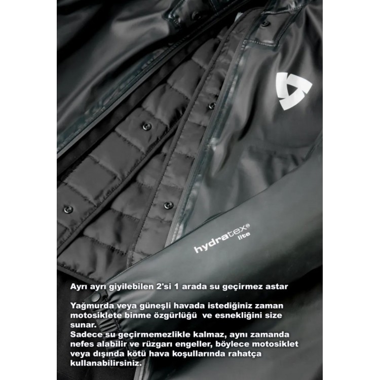 REVIT TORNADO 4 H2O MONT GRİ-SİYAH